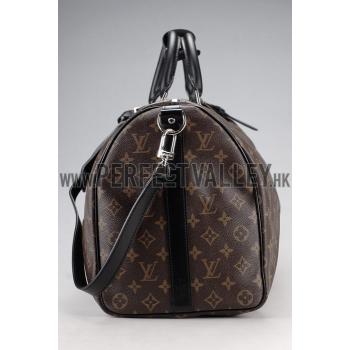 Louis Vuitton Keepall 45 Monogram Macassar Canvas