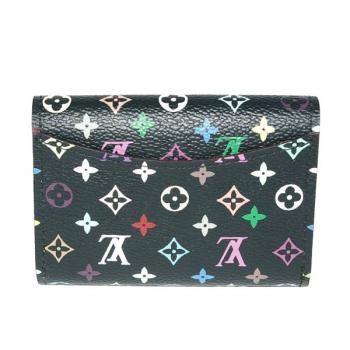 Louis Vuitton Monogram Multicolore M60007 Black Canvas Ladies Bag