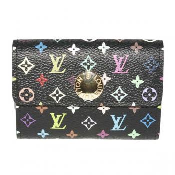 Louis Vuitton Monogram Multicolore M60007 Black Canvas Ladies Bag