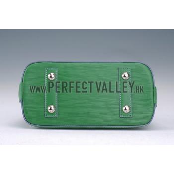 Replica Louis Vuitton Alma PM Epi Leather Green