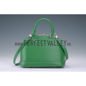 Replica Louis Vuitton Alma PM Epi Leather Green