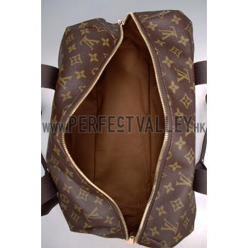 Replica Louis Vuitton Monogram Macassar Weekender Beaubourg MM