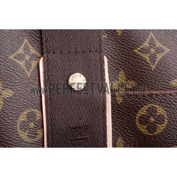 Replica Louis Vuitton Monogram Macassar Weekender Beaubourg MM