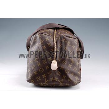 Replica Louis Vuitton Monogram Macassar Weekender Beaubourg MM