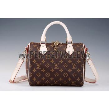 Louis Vuitton Monogram Speedy 25 with Shoulder Strap