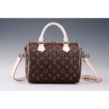 Louis Vuitton Monogram Speedy 25 with Shoulder Strap