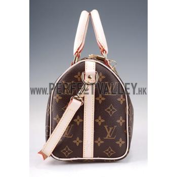 Louis Vuitton Monogram Speedy 25 with Shoulder Strap