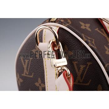 Louis Vuitton Monogram Speedy 25 with Shoulder Strap