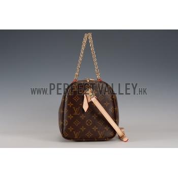 Louis Vuitton Monogram Speedy 30 Bag With Chain Shoulder Strap