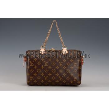 Louis Vuitton Monogram Speedy 30 Bag With Chain Shoulder Strap