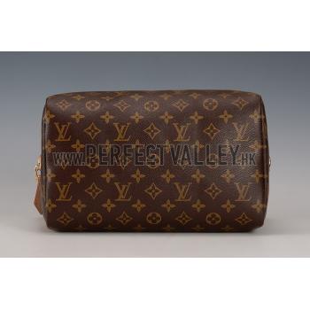 Louis Vuitton Monogram Speedy 30 Bag With Chain Shoulder Strap