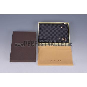 Louis Vuitton Damier Graphite Mini iPad Clutch with Hand Strap