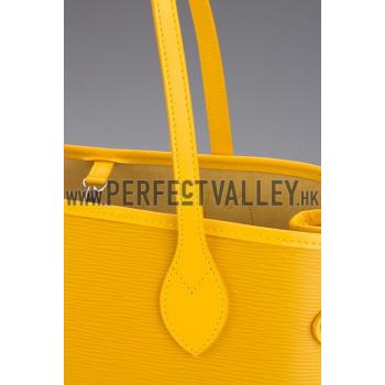 Louis Vuitton Neverfull MM Epi Leather Yellow