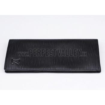 Louis Vuitton Brazza Wallet Black Epi Leather