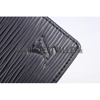 Louis Vuitton Brazza Wallet Black Epi Leather