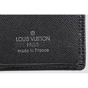 Louis Vuitton Brazza Wallet Black Epi Leather