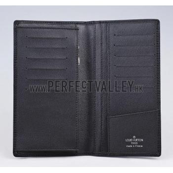 Louis Vuitton Brazza Wallet Black Epi Leather