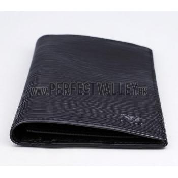 Louis Vuitton Brazza Wallet Black Epi Leather