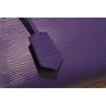 Replica Louis Vuitton 2way Handbag Calfskin Purple