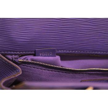 Replica Louis Vuitton 2way Handbag Calfskin Purple