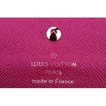 Quality Louis Vuitton EPI Leather M61734 Pink Wallet Ladies