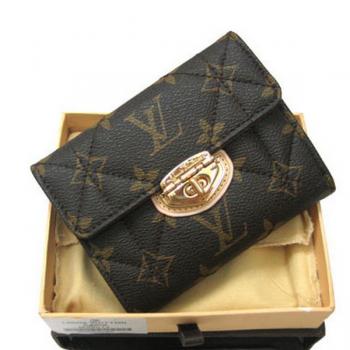 Quality Louis Vuitton Monogram Canvas M58019 Brown Small Ladies Handbags