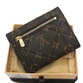 Quality Louis Vuitton Monogram Canvas M58019 Brown Small Ladies Handbags