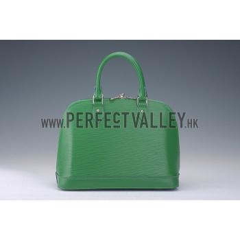 Cheap Louis Vuitton Alma MM Epi Leather Green