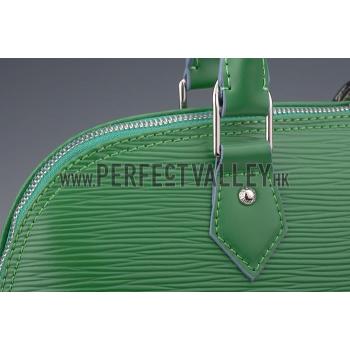 Cheap Louis Vuitton Alma MM Epi Leather Green