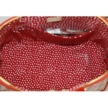 Louis Vuitton Yayoi Kusama M93594 Red Leather Ladies Bag