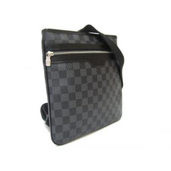 Louis Vuitton Damier Canvas N58028 Grey Small Messenger Bag