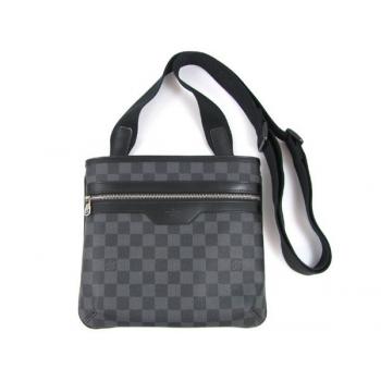 Louis Vuitton Damier Canvas N58028 Grey Small Messenger Bag