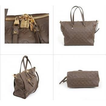 Louis Vuitton Monogram Empreinte M94170 Cow Leather Large Ladies Bags Replica