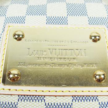 Louis Vuitton Damier Canvas N51207 White Canvas Small Bag Replica