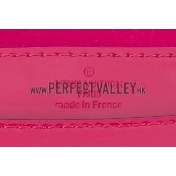 Louis Vuitton Monogram Vernis Neo Sobe Clutch Louise Fuchsia