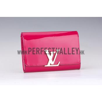 Louis Vuitton Monogram Vernis Neo Sobe Clutch Louise Fuchsia