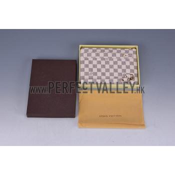 Replica Louis Vuitton Damier Azure Mini iPad Clutch with Hand Strap