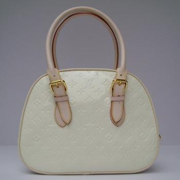 Cheap Louis Vuitton Monogram Vernis M93514 White Medium Ladies Bag