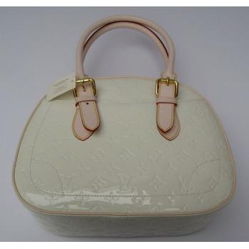 Cheap Louis Vuitton Monogram Vernis M93514 White Medium Ladies Bag