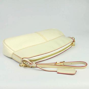 Louis Vuitton Suhali Leather M95629 White Cow Leather Small Bag