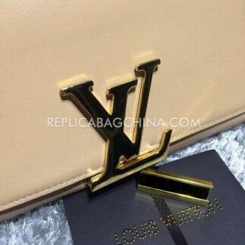 Louis Vuitton Handbag Khaki Shoulder Bag Calfskin