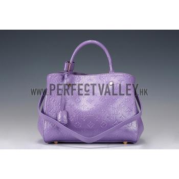 Cheap Louis Vuitton Montaigne Empreinte BB Lilas 607869