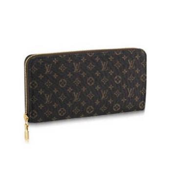 Louis Vuitton Monogram Mini Lin M95235 Brown Small Wallet