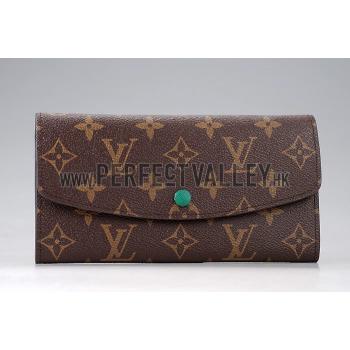 Replica Louis Vuitton Emily Green Wallet