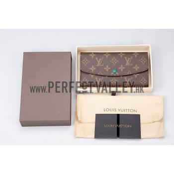 Replica Louis Vuitton Emily Green Wallet