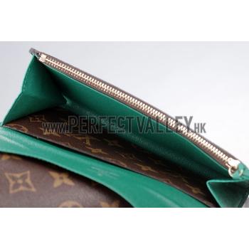 Replica Louis Vuitton Emily Green Wallet