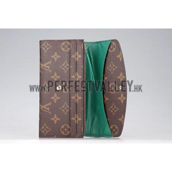 Replica Louis Vuitton Emily Green Wallet