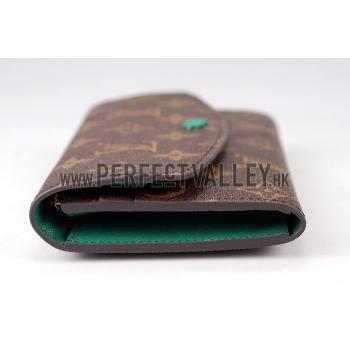 Replica Louis Vuitton Emily Green Wallet