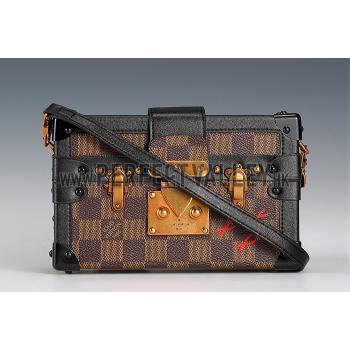 Cheap Louis Vuitton Damier Ebene Petite Malle Trunk Bag  18927009