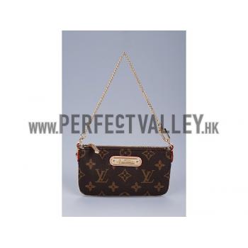 Louis Vuitton Monogram Canvas Pochette Milla PM